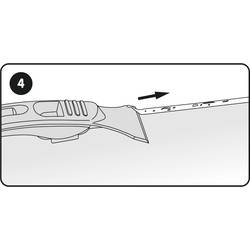 KS Tools 1161050 Sada silikonové škrabky a stěrky