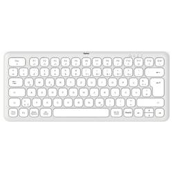 Hama WK-500 bezdrátový klávesnice německá, QWERTZ bílá