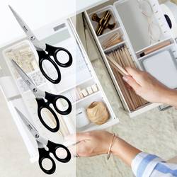Leitz 54260095 Univerzální univerzální nůžky praváci, leváci 165 mm, 185 mm, 205 mm černá