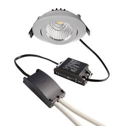 Deko Light 565359 Dione LED vestavné svítidlo, třída F (A - G), pevně vestavěné LED, 8.50 W, stříbrnošedá