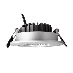 Deko Light 565359 Dione LED vestavné svítidlo, třída F (A - G), pevně vestavěné LED, 8.50 W, stříbrnošedá