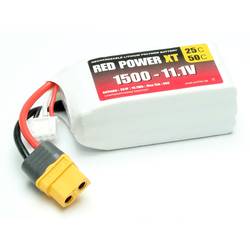 Red Power 15415 akupack Li-Pol (modelářství), 11.1 V, 1500 mAh, články 3, Softcase, XT60