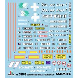 Italeri 3918 Planen-Auflieger model tahače, stavebnice 1:24