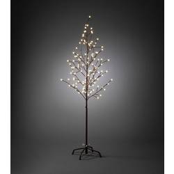 LED vánoční stromeček Konstsmide 3378-600, do sítě, hnědá