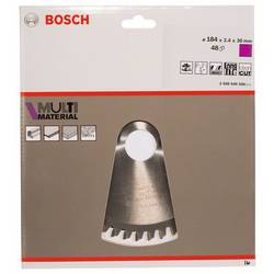 Bosch Accessories Multi Material 2608640506 tvrdokovový pilový kotouč 184 x 30 x 2.4 mm Počet zubů (na palec): 48 1 ks