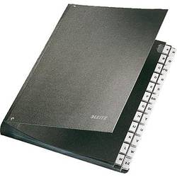 Leitz 5824-00-95 5824 tvrdá lepenka černá DIN A4 Počet přihrádek: 24 A-Z