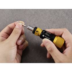 TOOLCRAFT TO-9627246 momentový šroubovák pro elektroniku a jemnou mechaniku, velikost 4 mm