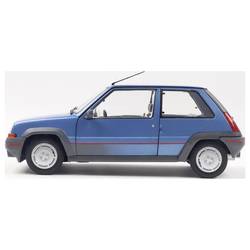 Solido model osobního automobilu Renault 5 GT Turbo MK1 Alpine, modrá hotový model Model osobního automobilu