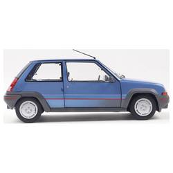 Solido model osobního automobilu Renault 5 GT Turbo MK1 Alpine, modrá hotový model Model osobního automobilu