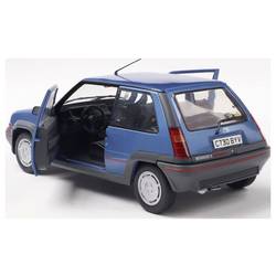 Solido model osobního automobilu Renault 5 GT Turbo MK1 Alpine, modrá hotový model Model osobního automobilu