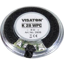 Visaton K 28 WPC - 8 Ohm 1.1 palec 2.8 cm mini reproduktor 1 W 8 Ω Plastová membrána