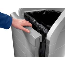 Hailo ProfiLine WSB-K 0912-060 koš na tříděný odpad 120 l plast (d x š x v) 500 x 500 x 1100 mm pastelová televizní šedá (mat) 1 ks