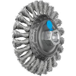 PFERD TOOLS Kuželový kartáč, ocel Ø 115 x 15 mm, M14, Ø 0,35, pro úhlovou brusku POS KBG 11515/M14 INOX 0,35 43315003 1 ks