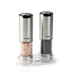 DOMO WIEDERAUFLADBARE PFEFFER- UND SALZMÜHLE mlýnek na sůl/pepř 1 ks