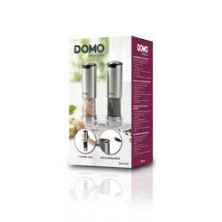 DOMO WIEDERAUFLADBARE PFEFFER- UND SALZMÜHLE mlýnek na sůl/pepř 1 ks