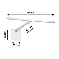 Paulmann Xana 95575 LED osvětlení obrázků 5.5 W LED hliník (kartáčovaný)