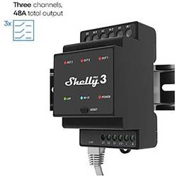 Shelly Shelly Pro 3 relé na DIN lištu Wi-Fi, Bluetooth