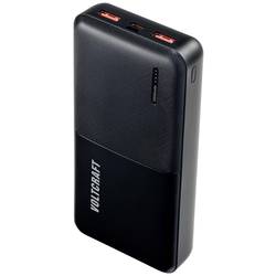 VOLTCRAFT PB-19C-M powerbanka Li-Pol, 20000 mAh, Dodávka energie, Quick Charge, černá