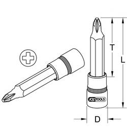 KS Tools 9171302 9171302 Nástrčný klíč