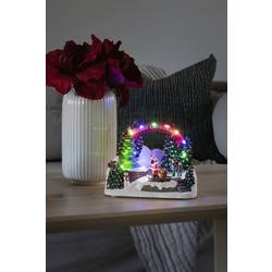 Konstsmide 4244-000 LED fotorámeček Ježíšek s dítětem vícebarevný LED barevná se spínačem, s hudbou