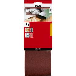 kwb 914410 sada brusného pásu Zrnitost 100 (d x š) 560 mm x 100 mm 3 ks