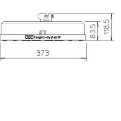 OBO Bettermann 5403200 F-FIX-16 stojan 1 ks