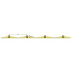 Deko Light 730492 Faro 25 sloupkové LED světlo LED pevně vestavěné LED 24 W tmavě šedá