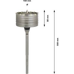Bosch Accessories Bosch Power Tools F00Y145202 dutá vrtací korunka 150 mm 1 ks