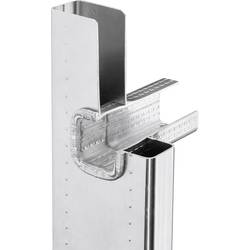 Hailo ProfiStep® duo 7212-007 hliník výsuvný žebřík max.prac. výška: 6.75 m stříbrná 13.5 kg