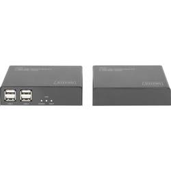 Digitus DS-55505 HDBaseT Extender (přijímač) přes síťový kabel RJ45 100 m