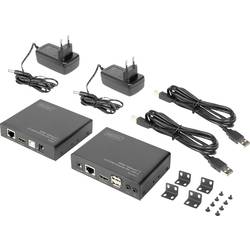 Digitus DS-55505 HDBaseT Extender (přijímač) přes síťový kabel RJ45 100 m
