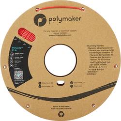 Polymaker PA02004 PolyLite vlákno pro 3D tiskárny PLA plast 1.75 mm 1000 g červená PolyLite™ PLA 1 ks