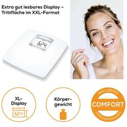 Beurer PS 25 Osobní váha 74110 digitální Max. váživost=180 kg bílá
