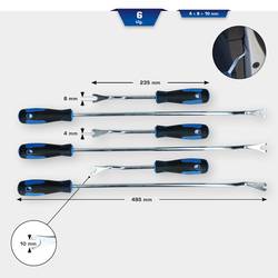 Brilliant Tools BT511045 Sada nářadí pro demontáž držáků, 6 ks