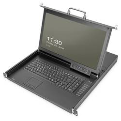Digitus DS-72220-1US 1 port KVM konsole VGA myš, klávesnice 1920 x 1080 Pixel