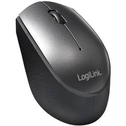 LogiLink ID0160 optická myš, přenos bezdrátový, 3 tlačítko, 1200 dpi, černá