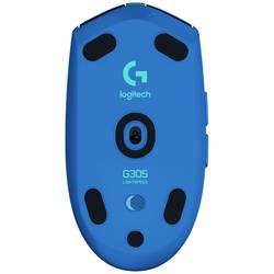 Logitech G305 Lightspeed optická herní myš, přenos Bluetooth®, 6 tlačítko, 12000 dpi, modrá