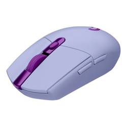 Logitech G305 Lightspeed optická herní myš, přenos Bluetooth®, 6 tlačítko, 12000 dpi, fialová