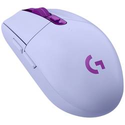 Logitech G305 Lightspeed optická herní myš, přenos Bluetooth®, 6 tlačítko, 12000 dpi, fialová