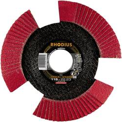 Rhodius 210654 VISION SPEED vějířovitý brusný kotouč Průměr 115 mm Ø otvoru 22.23 mm Zrnitost 80 nerezová ocel 1 ks