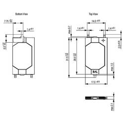 Schurter 3-153-425 Superkondenzátor (Super Cap) 160 mF (d x š x v) 31.5 x 17 x 2.1 mm 1 ks
