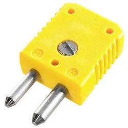 B + B Thermo-Technik Standardní zástrčka typu k, žlutá | -50…+120 °C. žlutá Množství: 1 ks