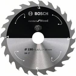 Bosch Accessories 2608837708 2608837708 tvrdokovový pilový kotouč 190 x 30 mm Počet zubů (na palec): 24 1 ks