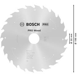 Bosch Accessories 2608837708 2608837708 tvrdokovový pilový kotouč 190 x 30 mm Počet zubů (na palec): 24 1 ks