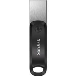 SanDisk iXpand™ Flash Drive Go USB paměť pro smartphony/tablety černá, stříbrná 64 GB USB 3.2 (Gen 1x1) , Lightning