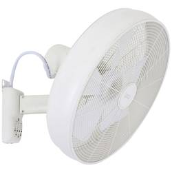 Lucci AIR Breeze nástěnný ventilátor 50 W (Ø) 460 mm bílá natáčecí