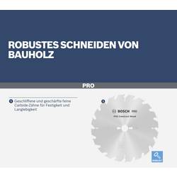 Bosch Accessories Construct Wood 2608641774 tvrdokovový pilový kotouč 250 x 30 x 3.2 mm Počet zubů (na palec): 20 1 ks