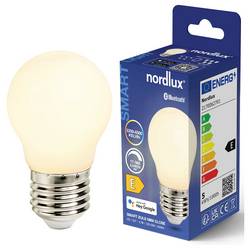 Nordlux 2170062701 žárovka Energetická třída (EEK2021) E (A - G) E27 kulatý tvar teplá až studená bílá (Ø) 45 mm ovládání přes mobilní aplikaci, stmívatelná 1