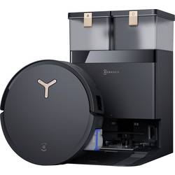 ECOVACS DEEBOT X8 PRO OMNI robot na vysávání a vytírání podlahy, černá, hlasové pokyny, s dálkovým ovládáním, kompatibilní se systémem Amazon Alexa,