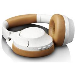 Lenco HPB-830GY sluchátka uzavřená (Over Ear) Bluetooth® bílošedá